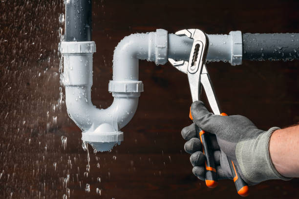Professional Sewer Line Repair technician working in Harmony, IN